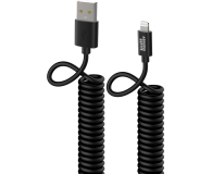 SILVER MONKEY Kabel sprężynowy USB-A - Lightning MFI 1m SMA022 - 727056 - zdjęcie 2